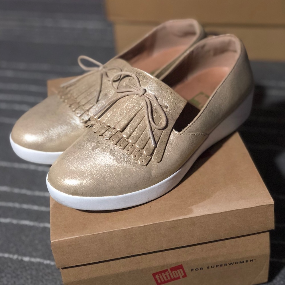 FitFlop Gold Loafer